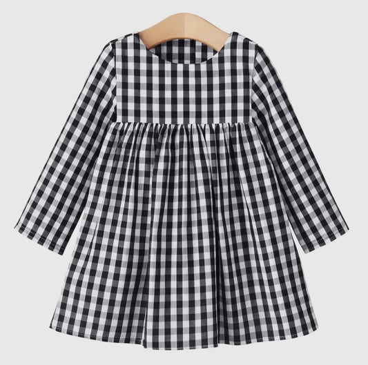Gingham Cotton Dress