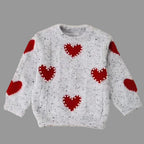 Heart Pearl Sweater