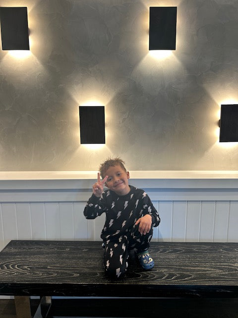 Lightning Bolts Jogger Set