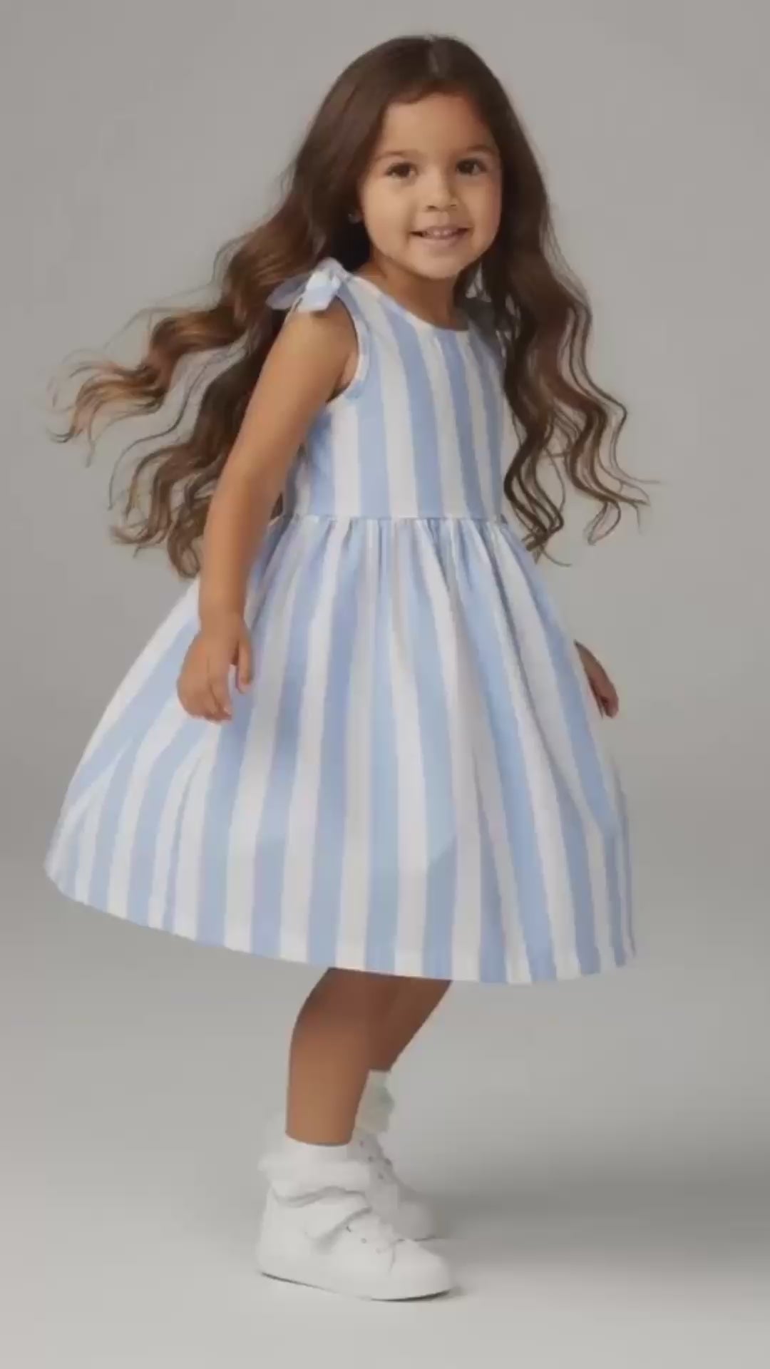 Beach Lines Cotton Dress