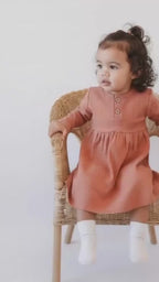 Ribbed Organic Cotton Dress